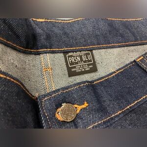 NWOT Prison Blues raw indigo denim